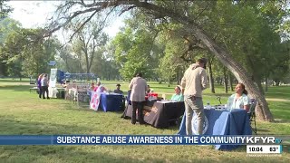 Northland Health Centers and other organizations promote substance abuse awareness [upl. by Llewol]