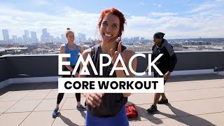 Full Core Workout with Em and the EmPack [upl. by Sundstrom]