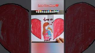 Surprise Gift For Mother  Mother Daughter Love ❤️ ytshorts mothersday easydrawing viraldrawing [upl. by Rickie497]