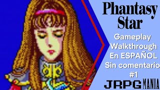 Phantasy Star en ESPAÑOL Gameplay Walkthrough Parte 1  JRPG mania nocommentary [upl. by Alyekahs]