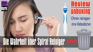 Spiral Ohrreiniger  Schrott Ohren reinigen ohne Wattestäbchen 🙃Ohrenschmalz entfernen 1 [upl. by Nessy]