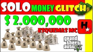 GTA 5 Money GLITCH SOLO 2000000 Rápido Money Glitch XboxPs4 GTA 5 Unlimited Money Glitch [upl. by Hcurob]