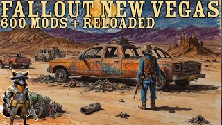 600 mods  New Vegas Reloaded p6☢️Wanderin Chill Vibin Fallout New Vegas fallout 428 [upl. by Sualokin]