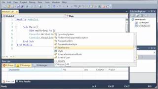 Visual Basic Tutorial  8  Variables [upl. by Territus188]