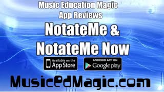 NotateMe Music Notation App Review for iOS and Android [upl. by Ettenirt]