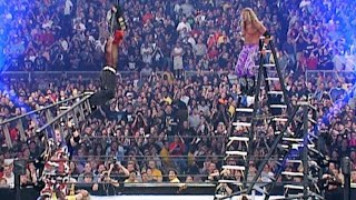 Edge spears Jeff Hardy in midair WrestleMania XSeven [upl. by Bathesda300]