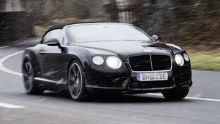 evo Diaries Bentley Continental V8 GTC video review [upl. by Chavey]