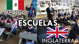 DIFERENCIAS ENTRE ESCUELAS MÉXICO VS INGLATERRA MEXICANA EN INGLATERRA [upl. by Ahsaten270]