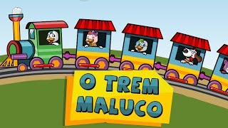 Patinho Tuga  O Trem Maluco Desenho Infantil [upl. by Onaled]