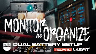 Monitor amp Organize With the REDARC Battery Monitor amp LasFit Switch Pod [upl. by Oirevlis148]