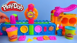 Play Doh Fun Factory Playset By Hasbro Toys  Unboxing [upl. by Yarw]