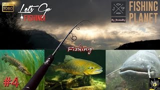 Fishing Planet Gameplay 4 Oregon Falcon Lake TRUITE SANDRE BROCHET SILURE jeu de pêche 2018 [upl. by Shane910]