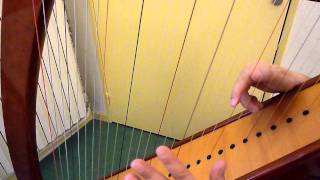 Drum and Buggle Tambour et trompette harpe Grandjany TUTO [upl. by Annig]