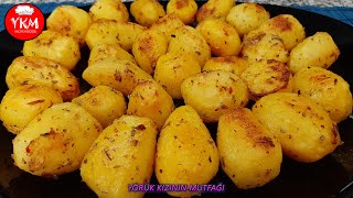 Fırında Bütün Patates  Özel Soslu Fırında Bebek Patates Tarifi  Kahvaltılık Tarifler  Patates [upl. by Vareck]