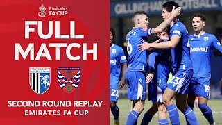 FULL MATCH  Gillingham v Dagenham amp Redbridge  Second Round Replay Emirates FA Cup 202223 [upl. by Addiel]