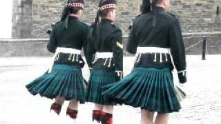 Changing of the Guard Edinburgh Castle Scotland 2011 [upl. by Nary]