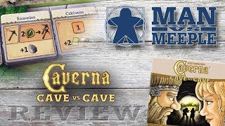 Caverna Cave Vs Cave Mayfair Review by Man Vs Meeple [upl. by Doll]