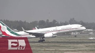 Nuevo avión presidencial llega a la Ciudad de México  Francisco Zea [upl. by Tyson285]