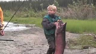 FISH ON GUIDE SERVICE ALASKA 2007 [upl. by Zacharie919]