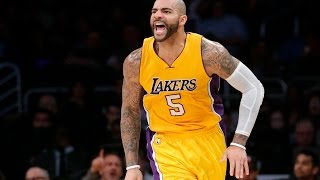 Carlos Boozer Los Angeles Lakers Season Highlights 20142015 HD [upl. by Hpseoj]