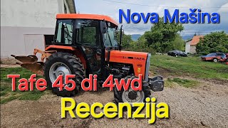 Tafe 45 DI 4WD RECENZIJA [upl. by Asiela247]