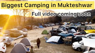 TEASER of Our 1st camping in mukteshwar uttrakhand biggest camping festival with ghumakkadbugz [upl. by Snebur]