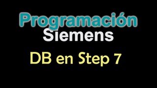 DB en Step 7 [upl. by Yale]