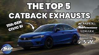 Top 5 Exhausts For 11th Gen Honda Civic SI [upl. by Rebecka659]