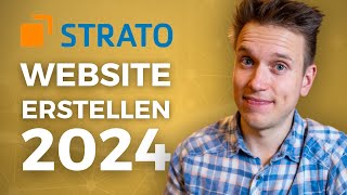 Strato Website erstellen HomepageBaukasten Tutorial 2024 [upl. by Barcus]