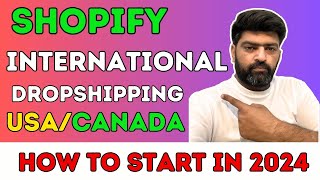 how to start international dropshipping on Shopify In 2024 Urdu Hindi [upl. by Troxell]