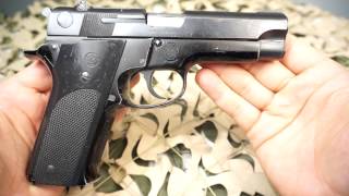 Smith amp Wesson SampW Model 59 All Steel Semi Auto Pistol Overview New World Ordnance [upl. by Htinek994]