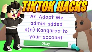 Virale Adopt Me TikTok HACKS die FUNKTIONIREN testen  RobloxDeutsch [upl. by Rim]