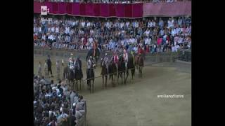 PALIO DI SIENA  2 LUGLIO 2018 [upl. by Zenda488]