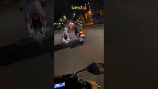 REAKSI GENG MOTOR DIPEPET POLISI [upl. by Lenod392]