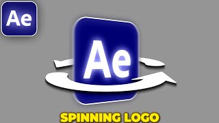 3D Rotating Logo in After Effects  Spinning Logo Animation [upl. by Gavra263]