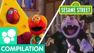 Sesame Street Happy Halloween  Halloween Compilation [upl. by Nolly]