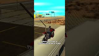 IF YOU RIDE A MOTORCYCLE ON A TRAIN IN GTA GAMES [upl. by Immanuel178]