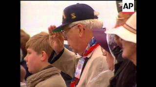 Germany DDay Anniversary Commemorations Italy Election Campaign [upl. by Chadd]