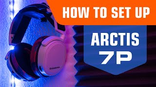 How To Set Up Steelseries Arctis 7P  PS5 amp PC [upl. by Ardaed448]