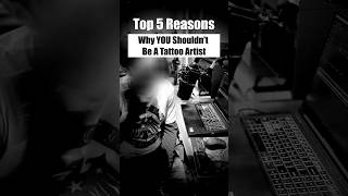 Top 5 Reasons Tattooing Isnt for YOU CLICK THE LINK FOR THE FULL VIDEO ☝️ tattoo art HACKHUNTER [upl. by Jourdan256]