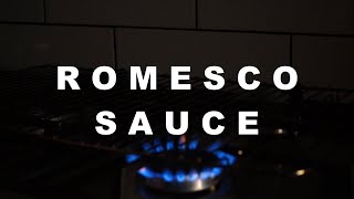 How To Make Romesco Sauce [upl. by Adlesirc573]