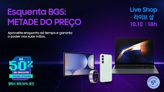 SamsungLiveShop 1010 – Até 50 OFF no seu novo Galaxy [upl. by Maddeu]