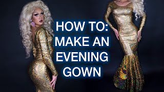 How To Sew An Evening Gown [upl. by Aruasi592]