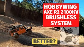 Hobbywing Axe R2 Review  Latest Hobbywing rc crawler brushless motoresc combo [upl. by Adnowat]