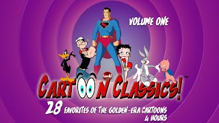 Cartoon Classics  28 Favorites of The Golden Era Cartoons  Volume 1 [upl. by Genie]