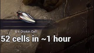 Best Orokin Cell farm in Warframe quick and consistent [upl. by Ssidnac]