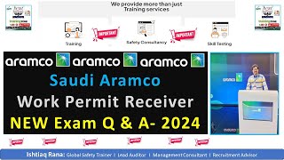 Saudi Aramco WPR Work Permit Receiver Exam Questions amp Answers2024 NEWImportant Video for WPRs [upl. by Annawad]