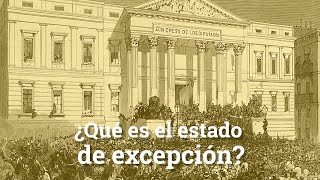 ¿Qué es el estado de excepción [upl. by Jestude]