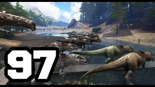 EJERCITO DE GIGANOTOSAURUS  ARK Survival Evolved 97  Temporada 4 [upl. by Ailuj557]