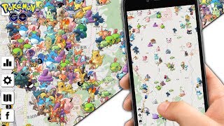 Pokemon GO ¡NUEVO WeCatch RADAR Como VER A TODOS LOS POKEMONS EN EL MAPA POKERADAR Androidios [upl. by Boswell437]